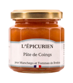 Pot de pâte de coing L’Épicurien.