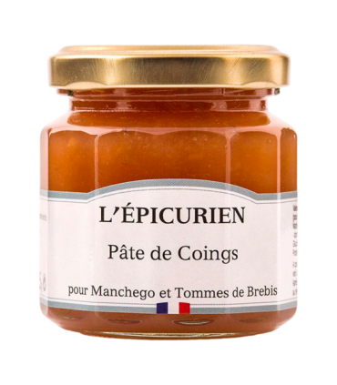 Pot de pâte de coing L’Épicurien.