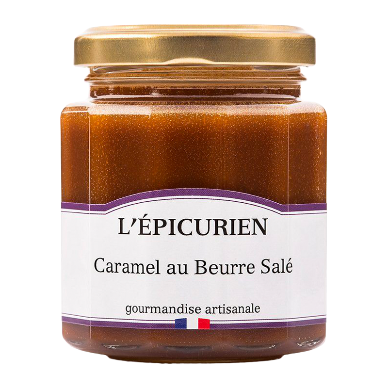 Pot de crème Caramel beurre salé L’Épicurien.