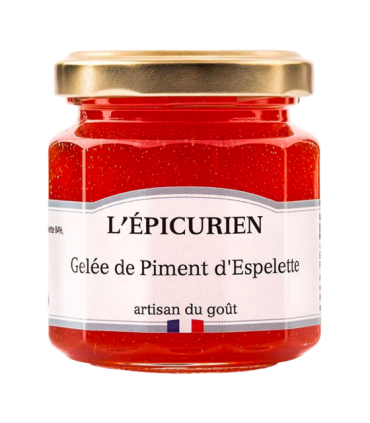 Pot de gelée au piment d’Espelette L’Épicurien.