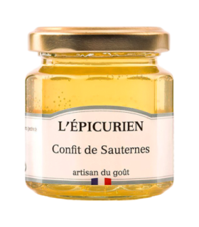 Pot de confit de Sauternes L’Épicurien.