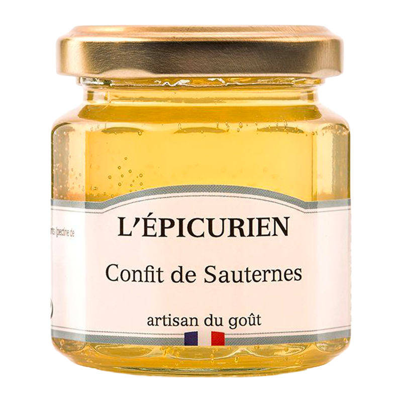 Pot de confit de Sauternes L’Épicurien.