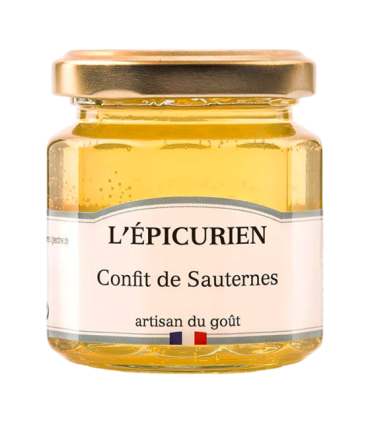Pot de confit de Sauternes L’Épicurien.