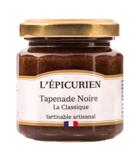 Pot de tapenade noire L’Épicurien.