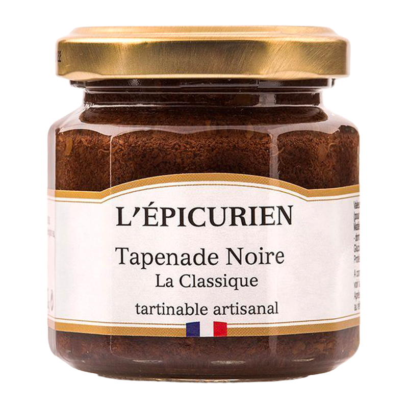 Pot de tapenade noire L’Épicurien.