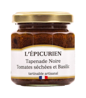 Pot de tapenade Tomate séchée Basilic L’Épicurien.
