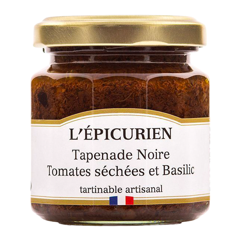 Pot de tapenade Tomate séchée Basilic L’Épicurien.