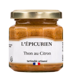 Pot de thon au citron L’Épicurien.