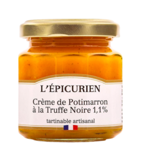 Pot de crème de potimarron à la truffe noire L’Épicurien.