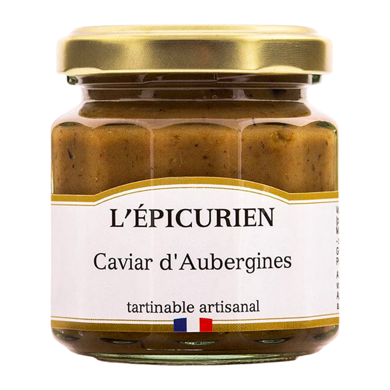 Pot de caviar d’aubergine L’Épicurien.