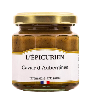 Pot de caviar d’aubergine L’Épicurien.
