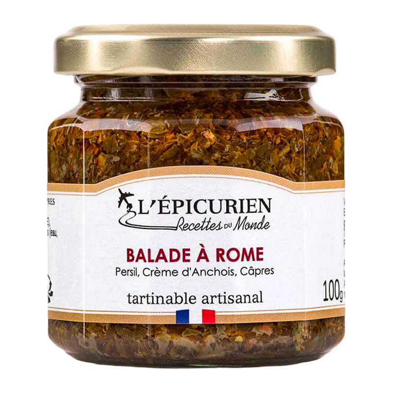 Pot de tartinable Balade à Rome L’Épicurien.