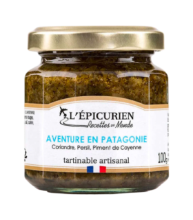 Pot de tartinable Aventure en Patagonie L’Épicurien.