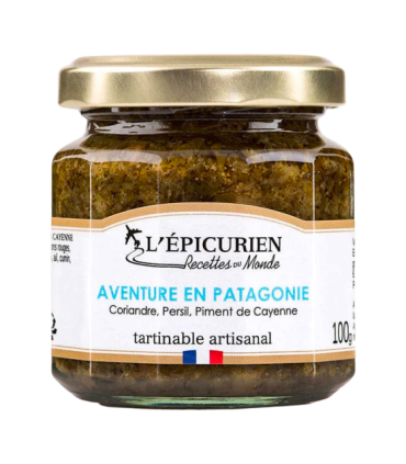 Pot de tartinable Aventure en Patagonie L’Épicurien.