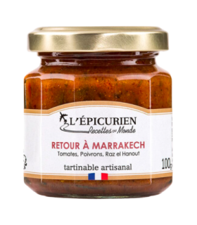 Pot de tartinable Retour à Marrakech L’Épicurien.