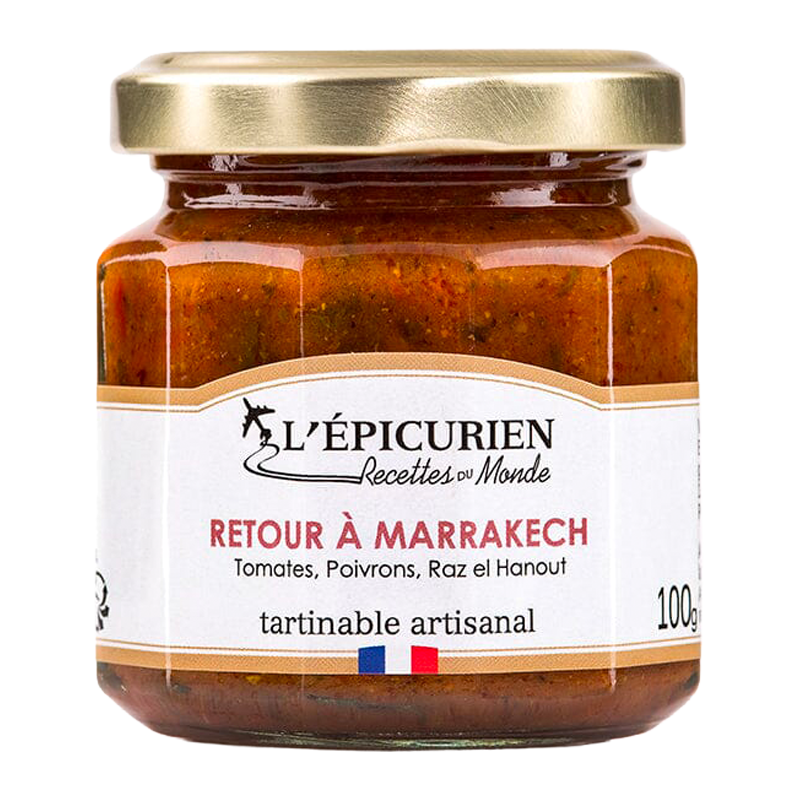 Pot de tartinable Retour à Marrakech L’Épicurien.