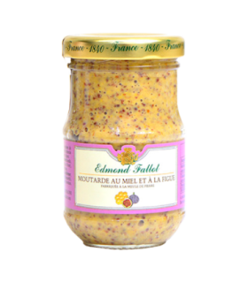 Pot de moutarde Miel Figue Edmond Fallot.