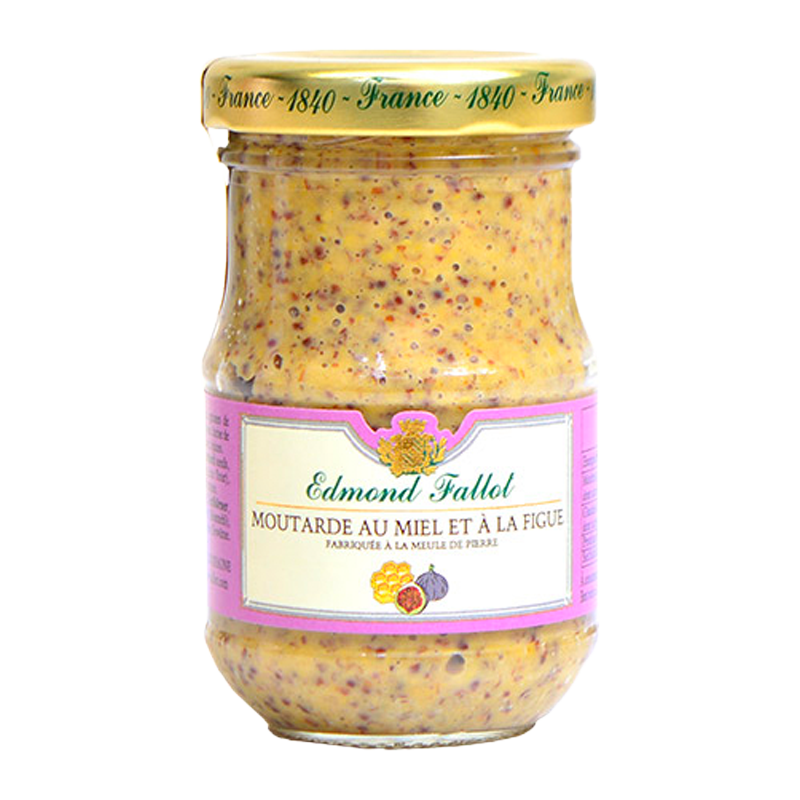 Pot de moutarde Miel Figue Edmond Fallot.