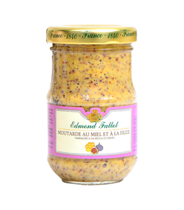 Pot de moutarde Miel Figue Edmond Fallot.