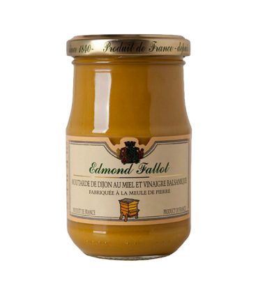 Pot de moutarde Miel Balsamique Edmond Fallot.