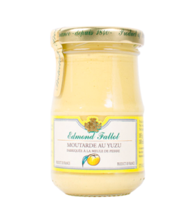 Pot de moutarde au yuzu Edmond Fallot.
