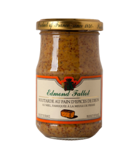 Pot de moutarde au pain d’épices Edmond Fallot.
