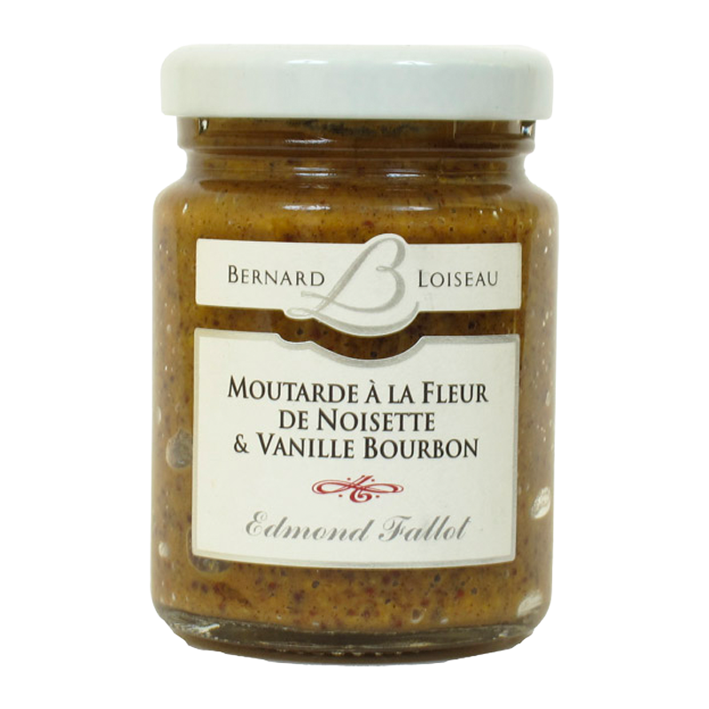 Pot de moutarde Noisette Vanille Edmond Fallot.