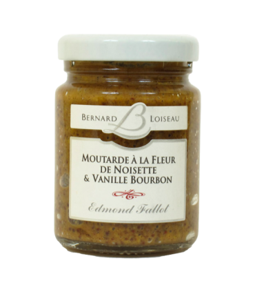 Pot de moutarde Noisette Vanille Edmond Fallot.