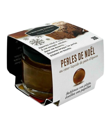 Pot de Perles de Saveurs Pain d’épices Saveurs Modernes, avec son étui.