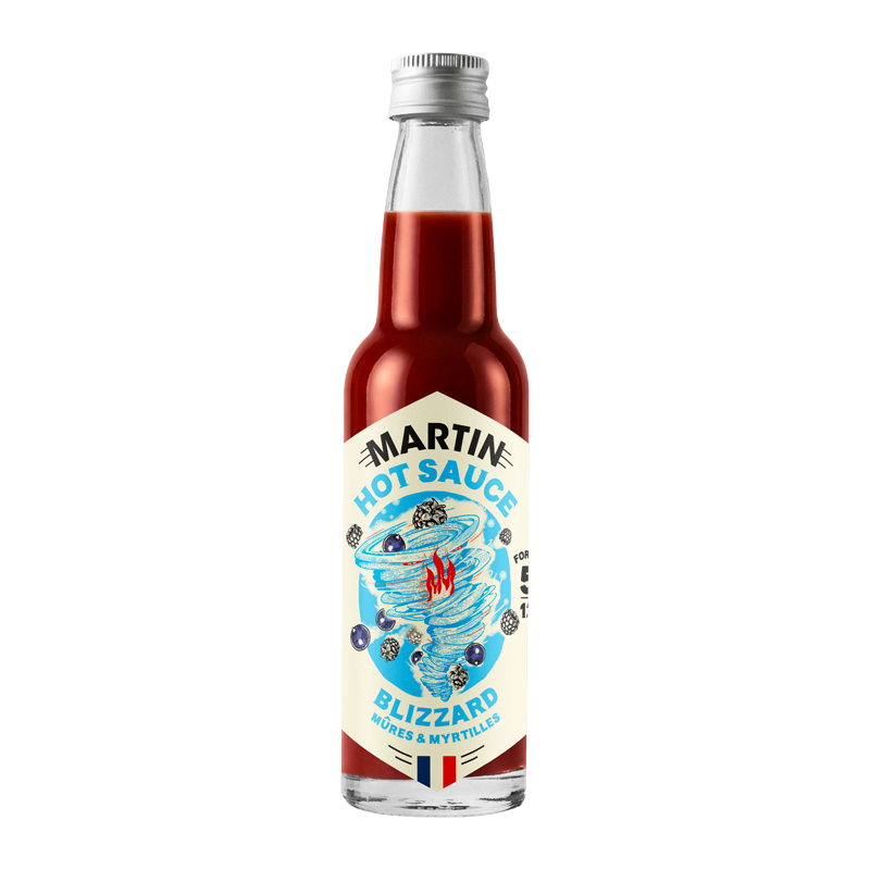 Bouteille de sauce Blizzard Maison Martin.