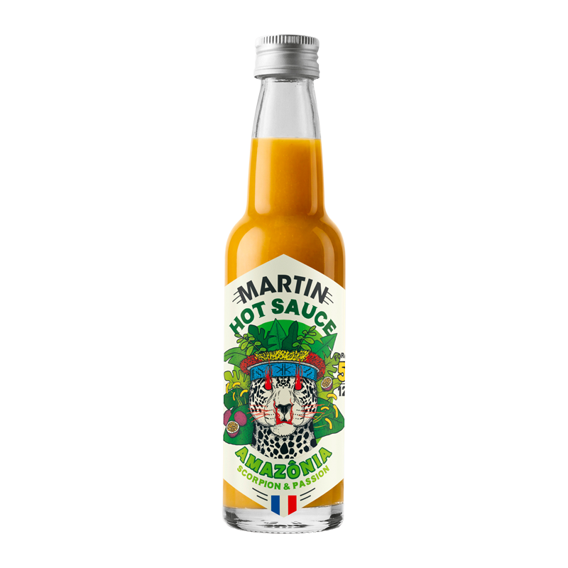 Bouteille de sauce Amazonia Maison Martin.