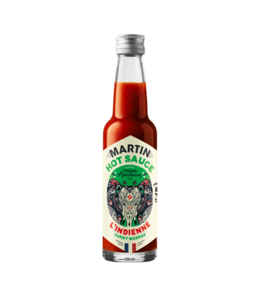 Bouteille de sauce L’Indienne Maison Martin.