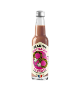 Bouteille de sauce La Fessée Maison Martin.