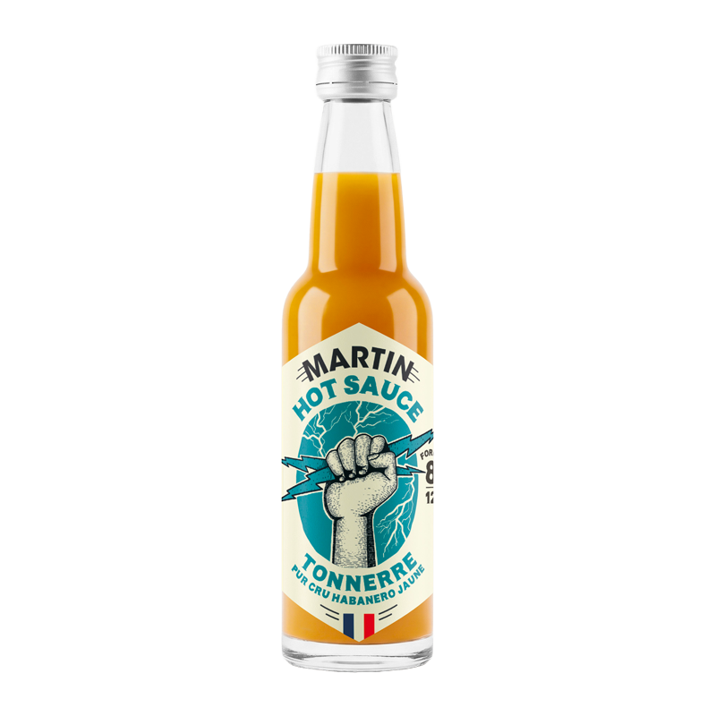 Bouteille de sauce Tonnerre Maison Martin.