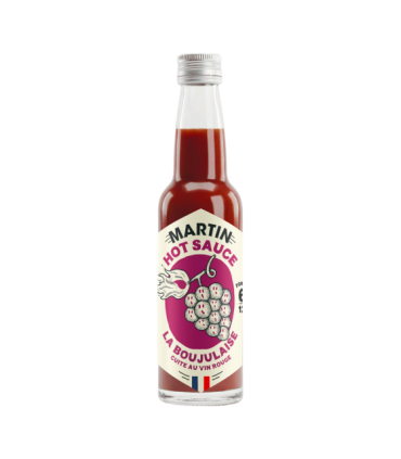Bouteille de sauce La Boujulaise Maison Martin.
