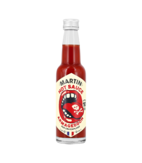 Bouteille de sauce Armageddon Maison Martin.