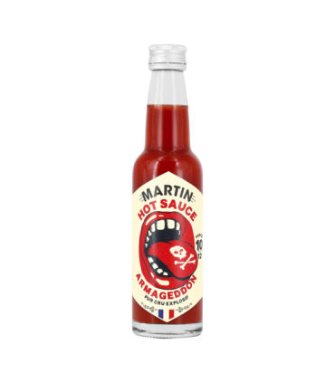 Bouteille de sauce Armageddon Maison Martin.