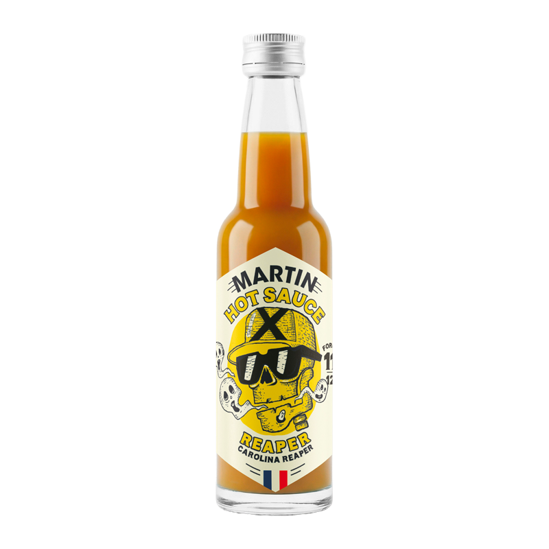 Bouteille de sauce Reaper Maison Martin.