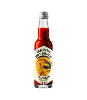 Bouteille de sauce Tsunami Maison Martin.