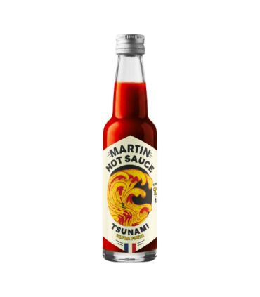 Bouteille de sauce Tsunami Maison Martin.