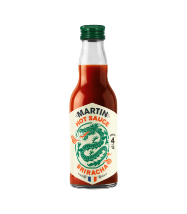 Bouteille de sauce Sriracha Maison Martin.