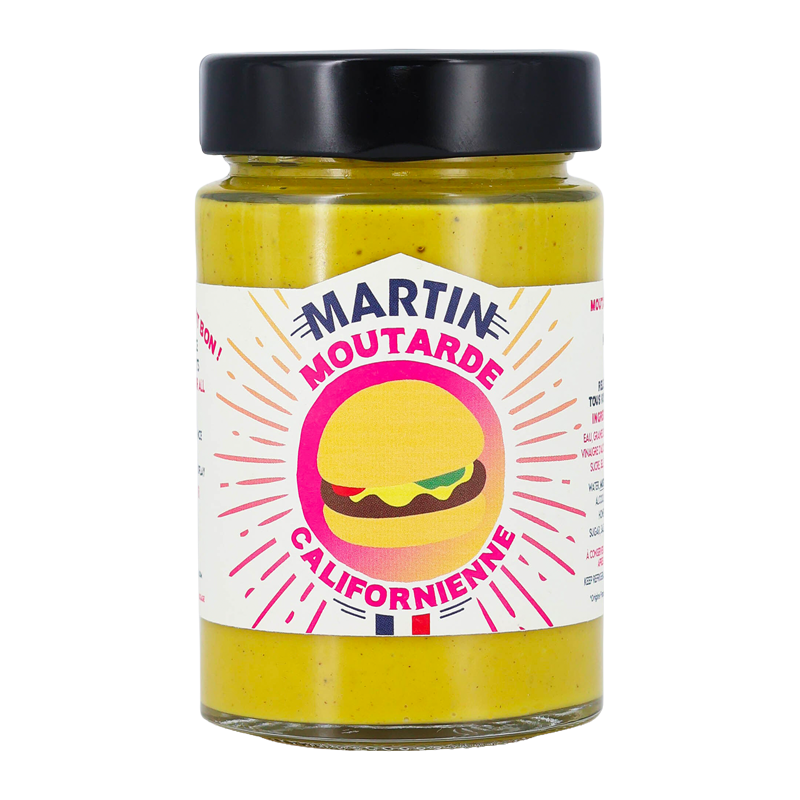 Pot de moutarde Californienne Maison Martin.