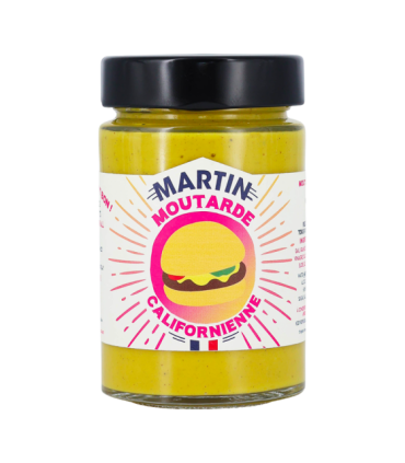 Pot de moutarde Californienne Maison Martin.