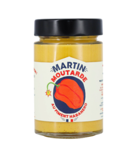 Pot de moutarde Habanero Maison Martin.