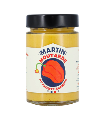 Pot de moutarde Habanero Maison Martin.