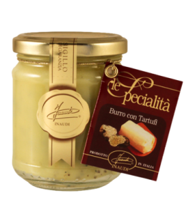 Pot de beurre à la truffe Inaudi.