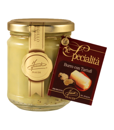 Pot de beurre à la truffe Inaudi.