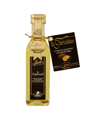 Bouteille d’huile d’olive Truffe noire Inaudi.