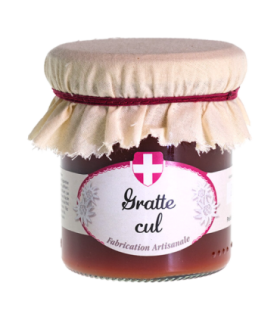 Pot de confiture de gratte-cul Savoa.
