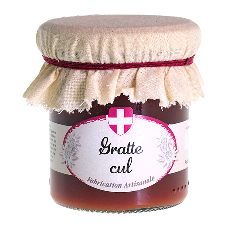 Pot de confiture de gratte-cul Savoa.